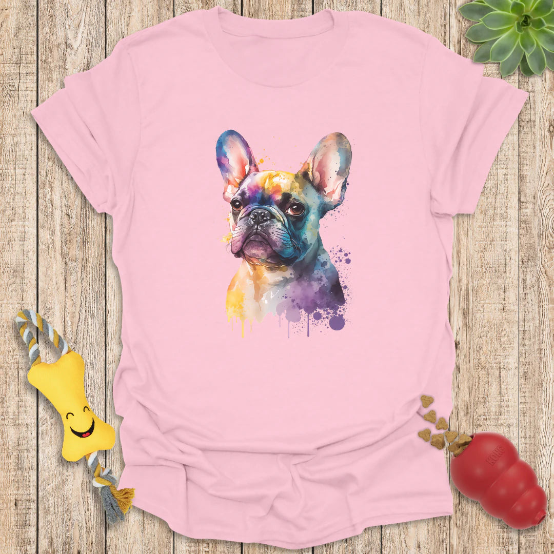 Watercolor Frenchie
