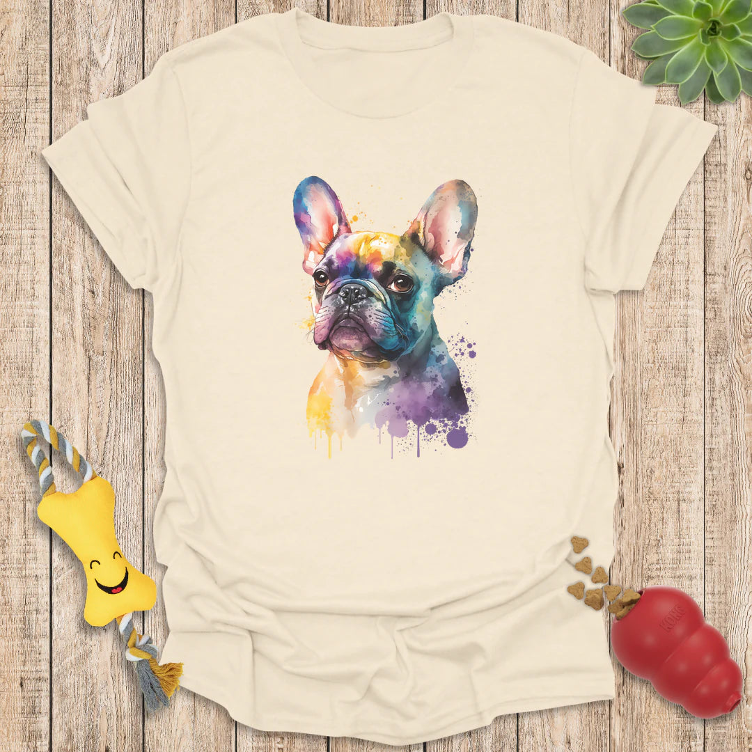 Watercolor Frenchie