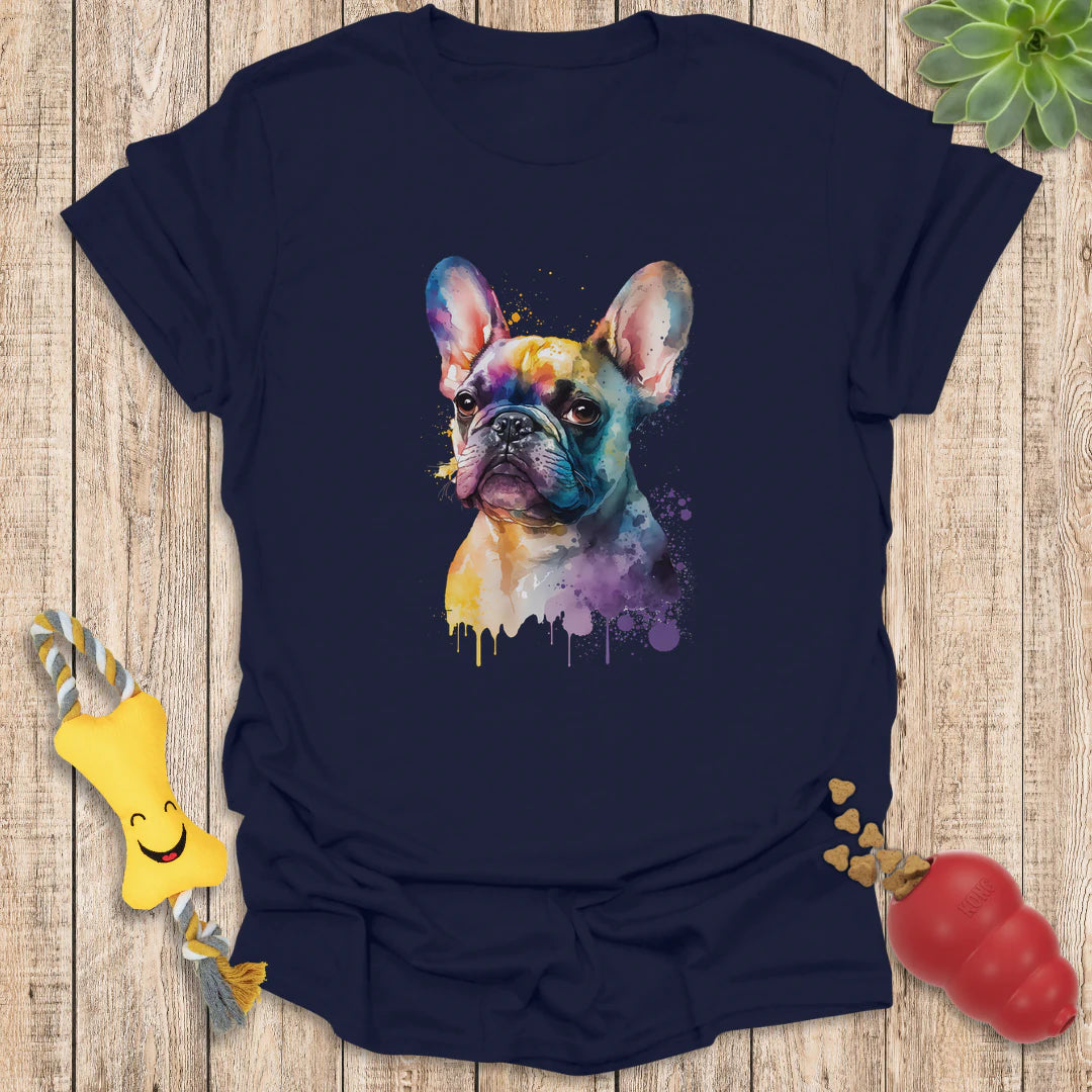 Watercolor Frenchie