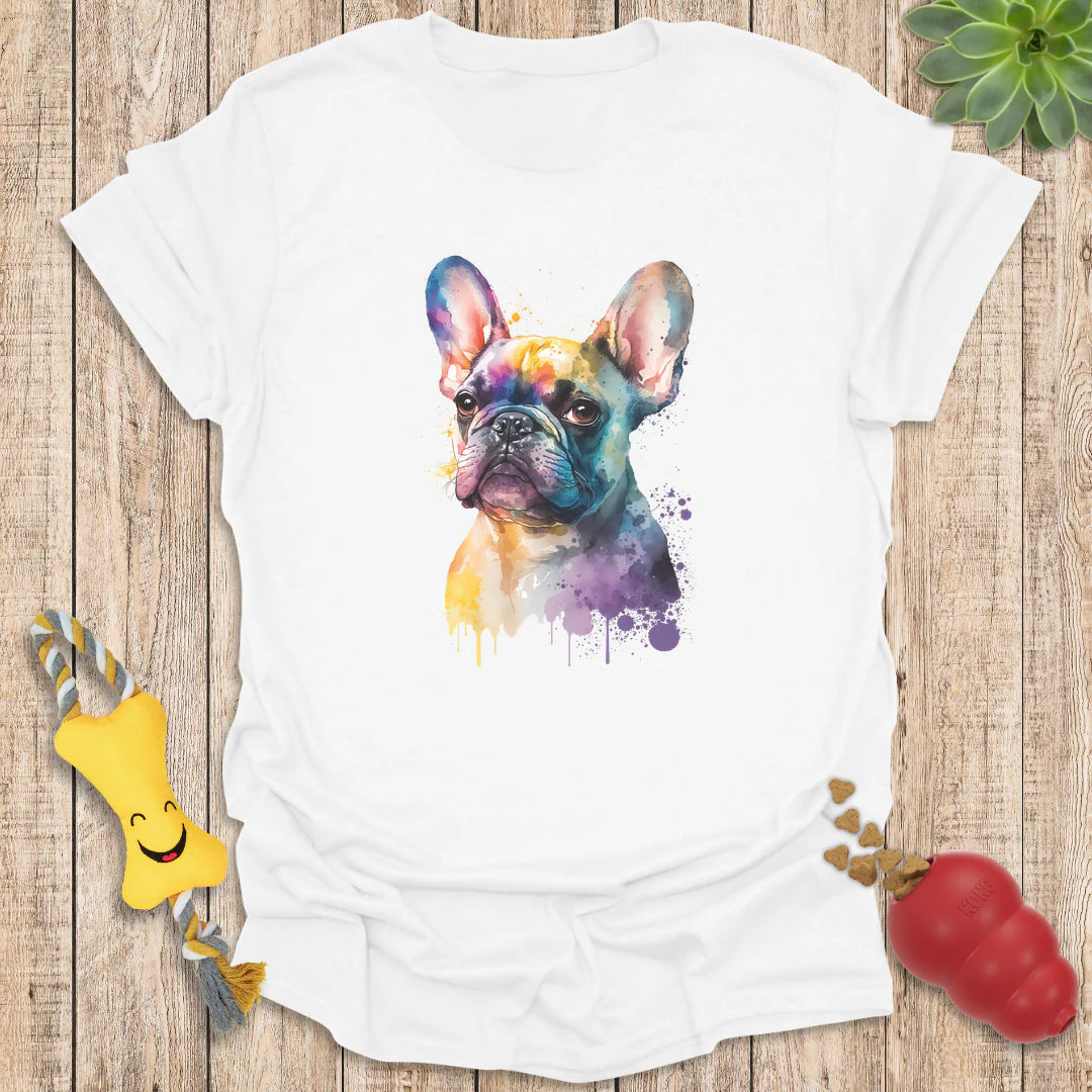 Watercolor Frenchie