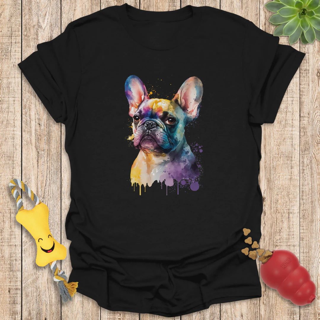 Watercolor Frenchie
